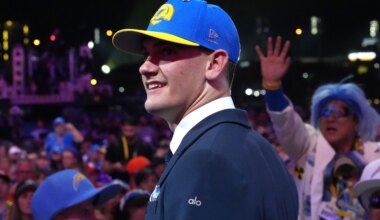 Matthew Stafford finally welcomes Ty Simpson to the Rams