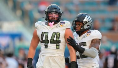 Four Oregon Ducks selected in 1st round of CBS Sports' mock draft