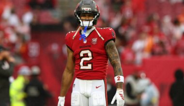 Former Ohio State WR Emeka Egbuka makes one-handed grab in Bucs OTAs
