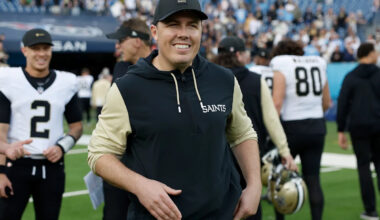Projected win totals for all NFL teams (including Saints) in 2026