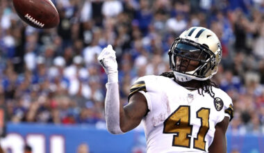 All-time top 20 rushing touchdowns leaders in Saints franchise history