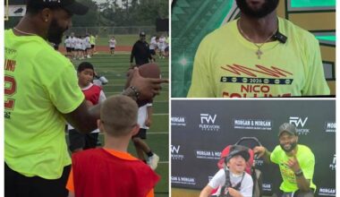 Texans star receiver Nico Collins explains his why at annual youth football camp: ‘Part of my heart’