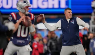 Drake Maye throws support behind Mike Vrabel amid Patriots HC's off-field issues
