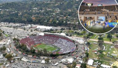 Rose Bowl’s new field-level club could become hotspot