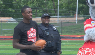Chiefs wide receiver Xavier Worthy hosts ‘Dream B1G’ youth football camp