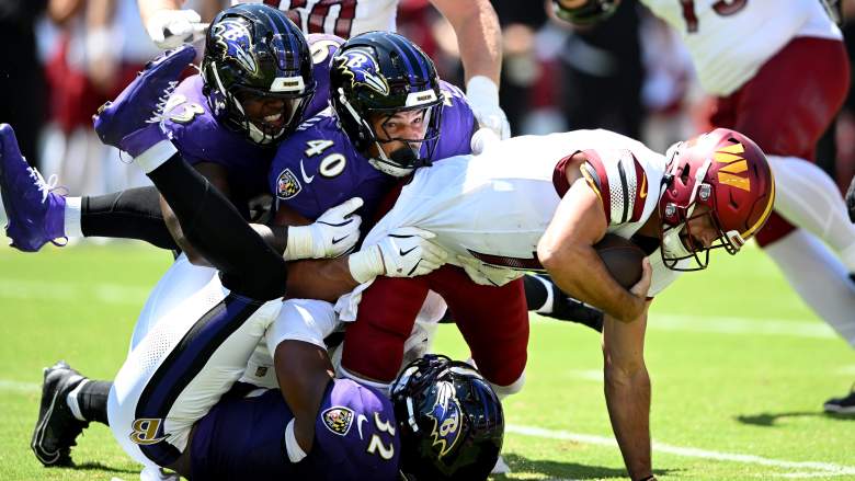 Aeneas Peebles Ravens news OTAs