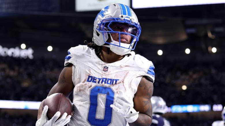 Jahmyr Gibbs of the Detroit Lions.