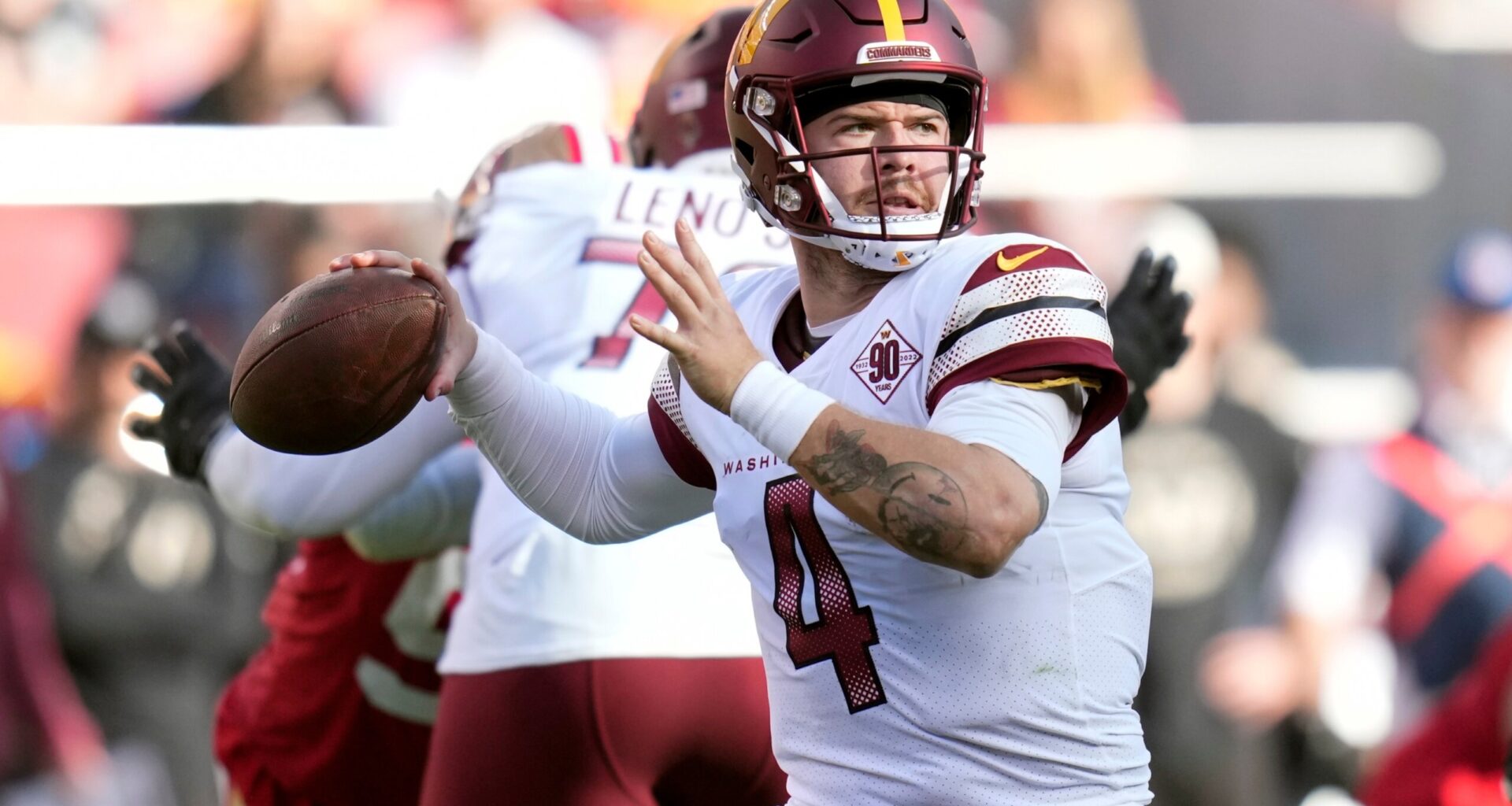 Journeyman QB Taylor Heinicke retires after 7 NFL seasons and some memorable moments with Washington