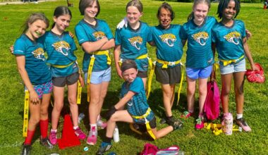 Falcons oust Jaguars from girls Flag Football playoffs