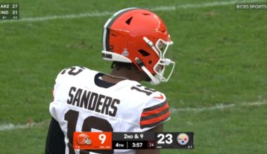Breiden Fehoko Believes Browns Are In 'Better Position' At QB Than Steelers