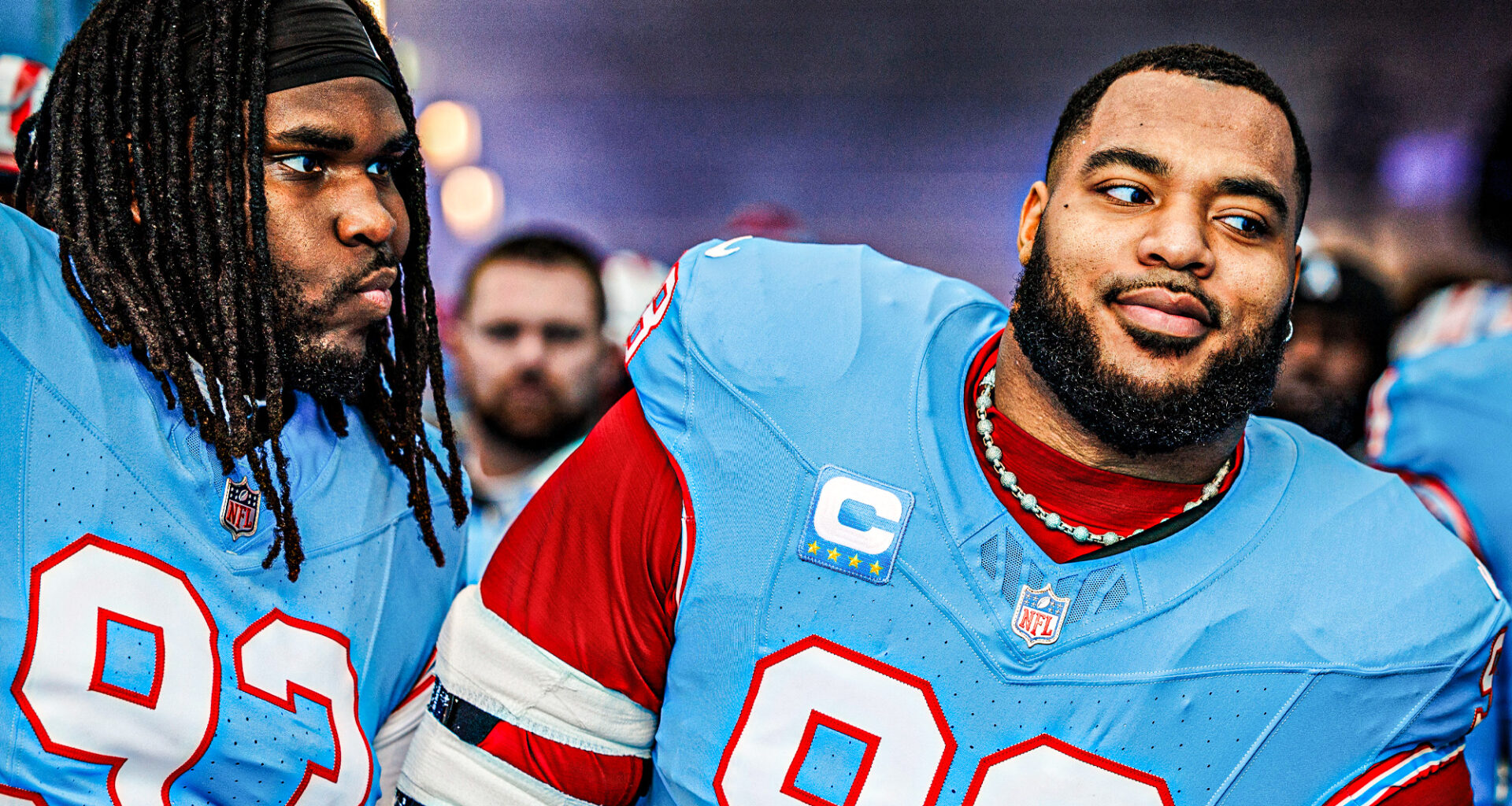 Jets' T'Vondre Sweat receives lofty praise from Titans superstar