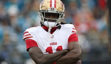 NFC Notes: Brandon Aiyuk, DeMarvion Overshown, Jalen Carter, Commanders, Cowboys, Eagles