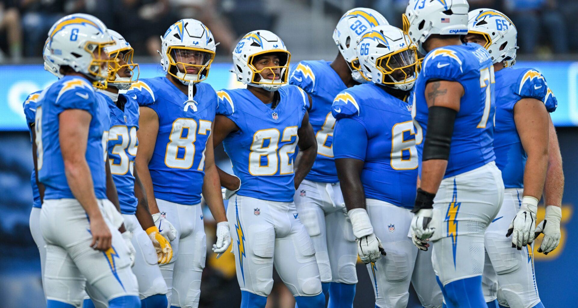 Los Angeles Chargers wide receiver Brenden Rice Las Vegas Raiders waived