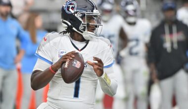 AFC Notes: Woody Marks, Cam Ward, Colts, Texans, Titans