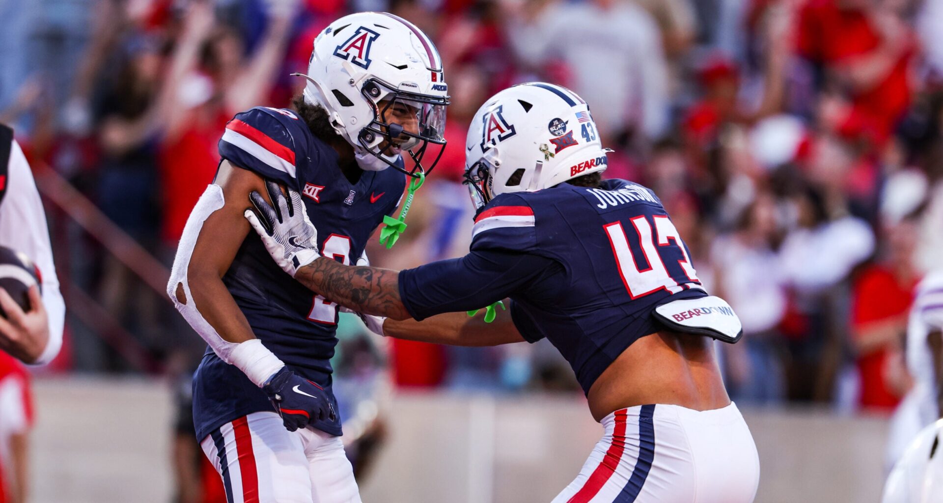 Las Vegas Raiders new rookie safeties Dalton Johnson Treydan Stukes