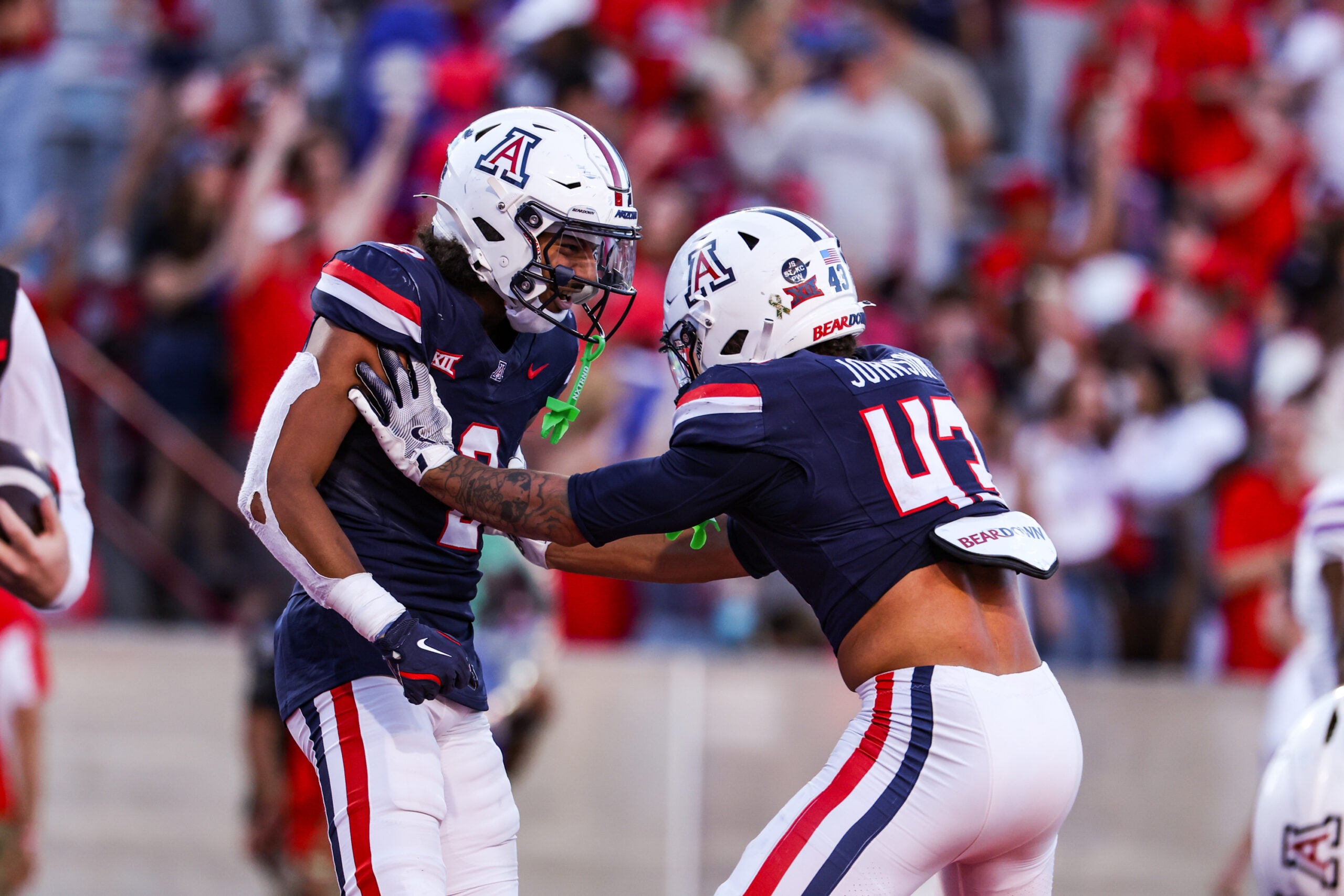 Las Vegas Raiders new rookie safeties Dalton Johnson Treydan Stukes
