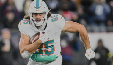 New Deal For TE Greg Dulich Was Top Priority For Dolphins; Latest On Team's K Competition