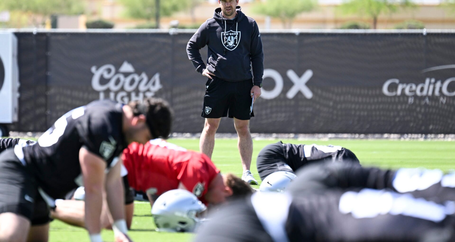 Las Vegas Raiders rookie minicamp cornerback Jermod McCoy