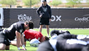 Las Vegas Raiders rookie minicamp cornerback Jermod McCoy