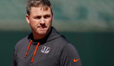 Cincinnati Bengals head coach Zac Taylor