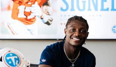 Carnell Tate Officialy Signs with the Titans