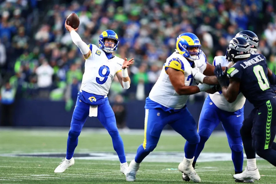 Fans and media members have called Matthew Stafford “Matt” throughout his time in the NFL. IMAGN IMAGES via Reuters Connect
