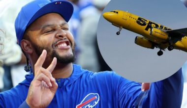 Buffalo Bills' Dion Dawkins Tries To Buy A Spirit Airlines Plane