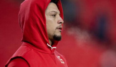 Patrick Mahomes’ Protector Sends Strong Message to Chiefs O-Line As Travis Kelce Gives Injury Update on QB
