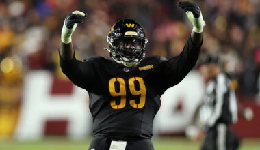 Javon Kinlaw's funny NSFW response on Commanders' offseason additions