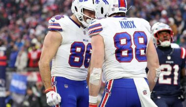 Capaccio: 2026 State of the Bills: Tight end