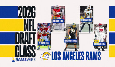 Rams reveal rookie jersey numbers for Ty Simpson, other draft picks