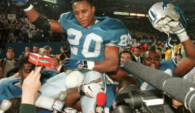 Limited edition Lions Barry Sanders bobblehead sells out rapidly