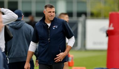 Chargers Troll Patriots Over Mike Vrabel-Dianna Russini Controversy in Schedule Release Video