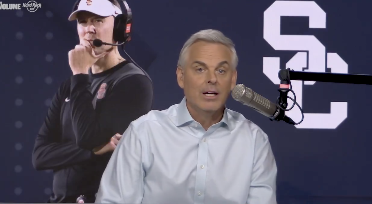 Colin Cowherd claims Notre Dame is 'crawling back' to USC