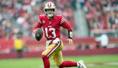 Where does 49ers QB Brock Purdy rank among his peers? According to one NFL writer, not very high!