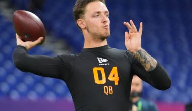 Carson Beck's QB career in college wasn't perfect. He says that can help in adjustment to NFL :: WRAL.com
