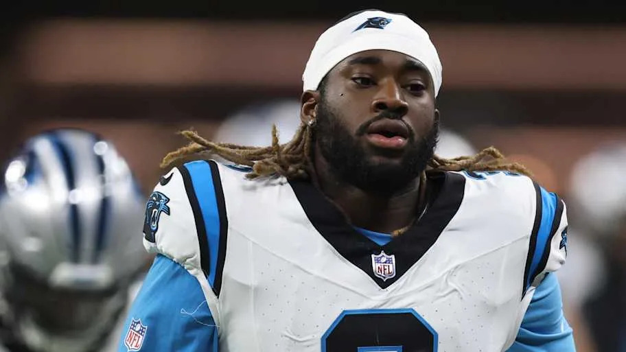 Carolina Panthers linebacker Princely Umanmielen