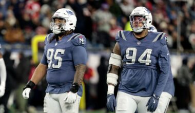 Patriots confident in D-line depth despite Khyiris Tonga departure
