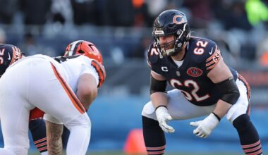 Bears ranked as No. 3 offensive line in NFL