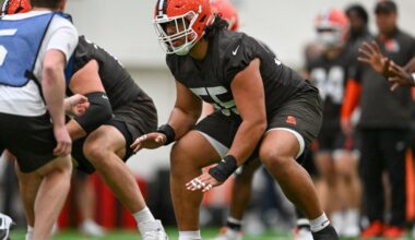 Cleveland Browns O-line tapped for improvement in 2026