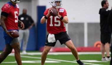 Daniel Jones is back in action for the Colts, but Week 1 starter is still up for grabs