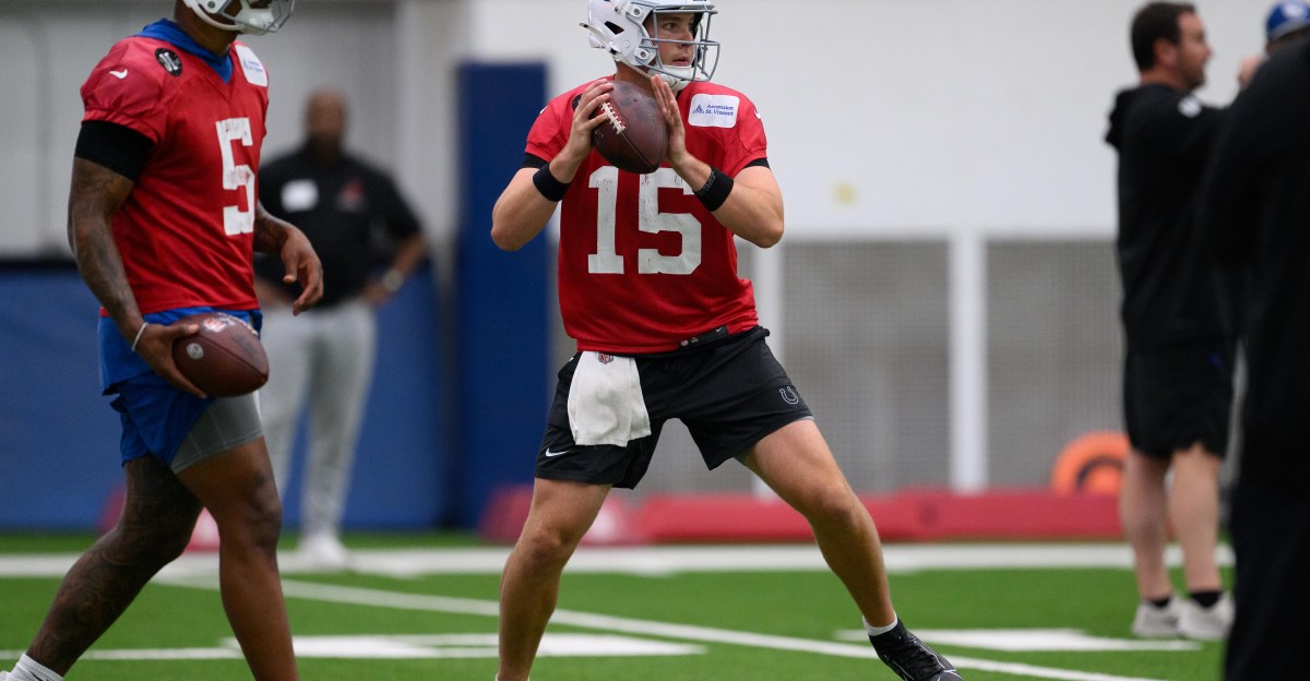 Daniel Jones is back in action for the Colts, but Week 1 starter is still up for grabs