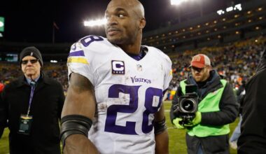 Adrian Peterson to be inducted into Vikings' Ring of Honor