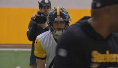 Pittsburgh Steelers newcomers get first taste of life in black & gold during rookie minicamp