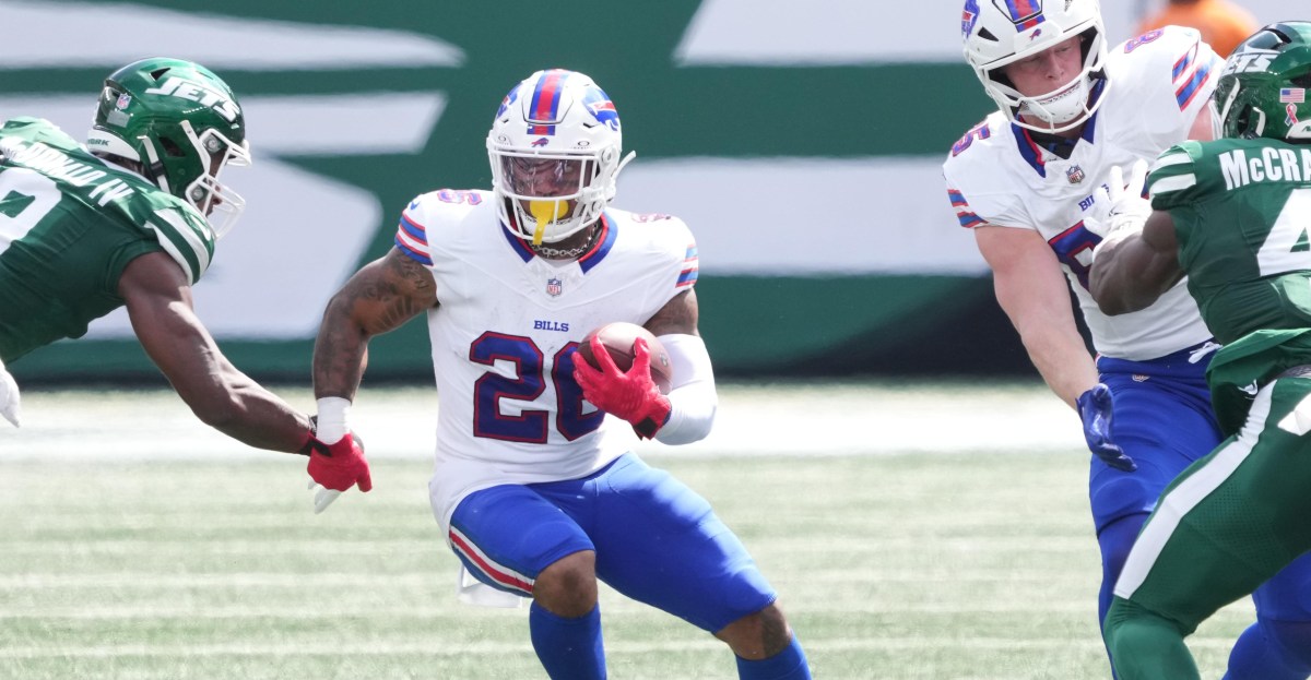 91 Buffalo Bills players in 91 days: running back Frank Gore Jr.