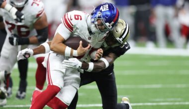 NY Giants QB Jaxson Dart knows he needs to make ‘mature decisions’