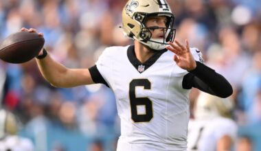 Saints open as underdogs in 12 games in 2026