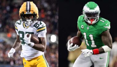 Romeo Doubs would 'love' to have A.J. Brown in New England, even if it means a different role for new Patriots WR
