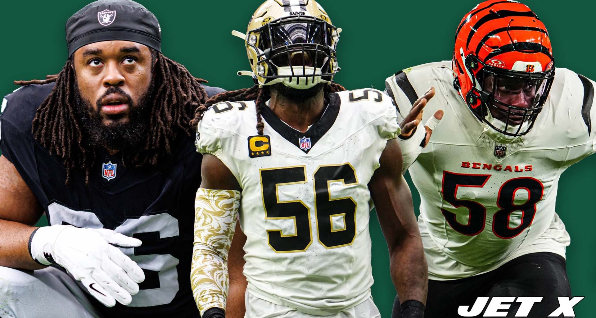 New York Jets, Dylan Parham, Demario Davis, Joseph Ossai