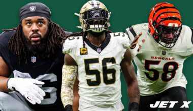 New York Jets, Dylan Parham, Demario Davis, Joseph Ossai